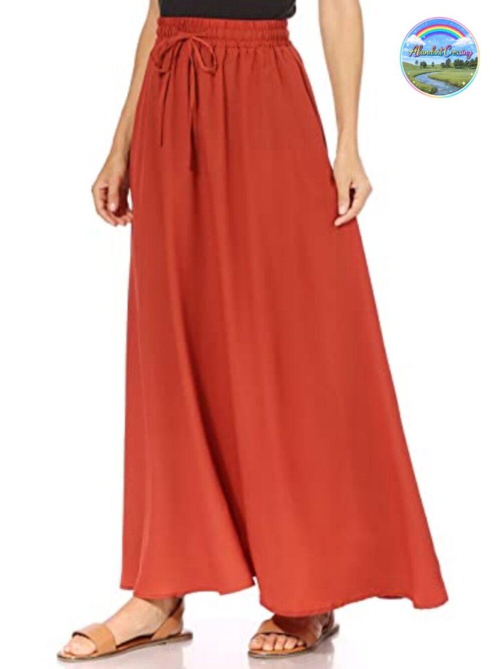 Maxi Skirts for Women Reg & Plus Size Long Flowy A-Line High Waisted Trendy
